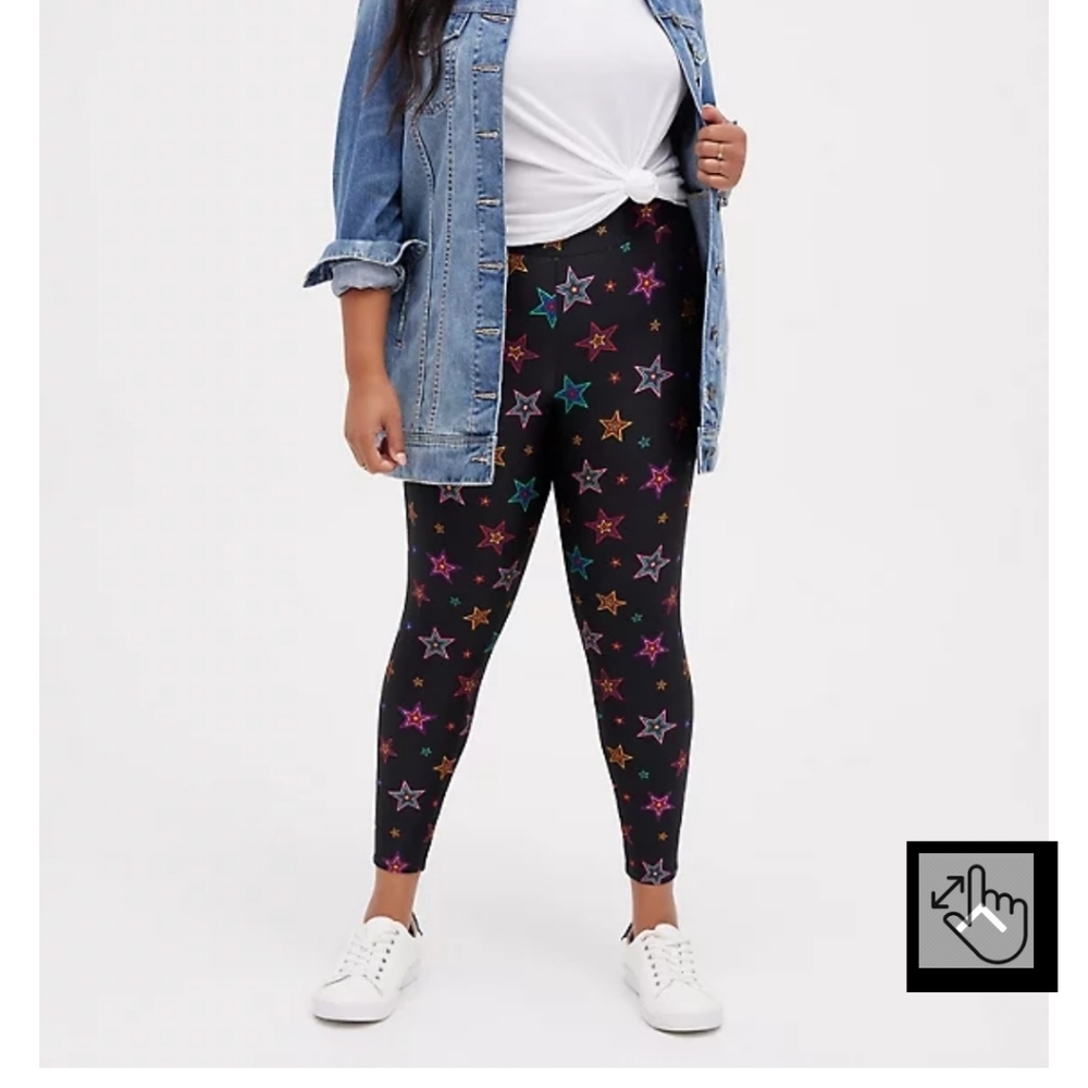 Torrid star FULL LENGTH SIGNATURE WAIST LIQUID LEGGING 3x new without tags